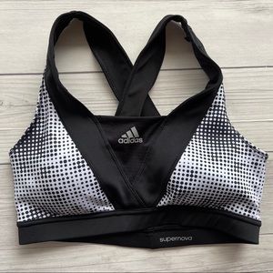 Adidas Supernova Cross Racerback Sports Bra Top